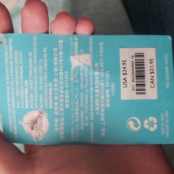 Disney Alice in Wonderland tee high and low blue size medium - Picture 5 of 6